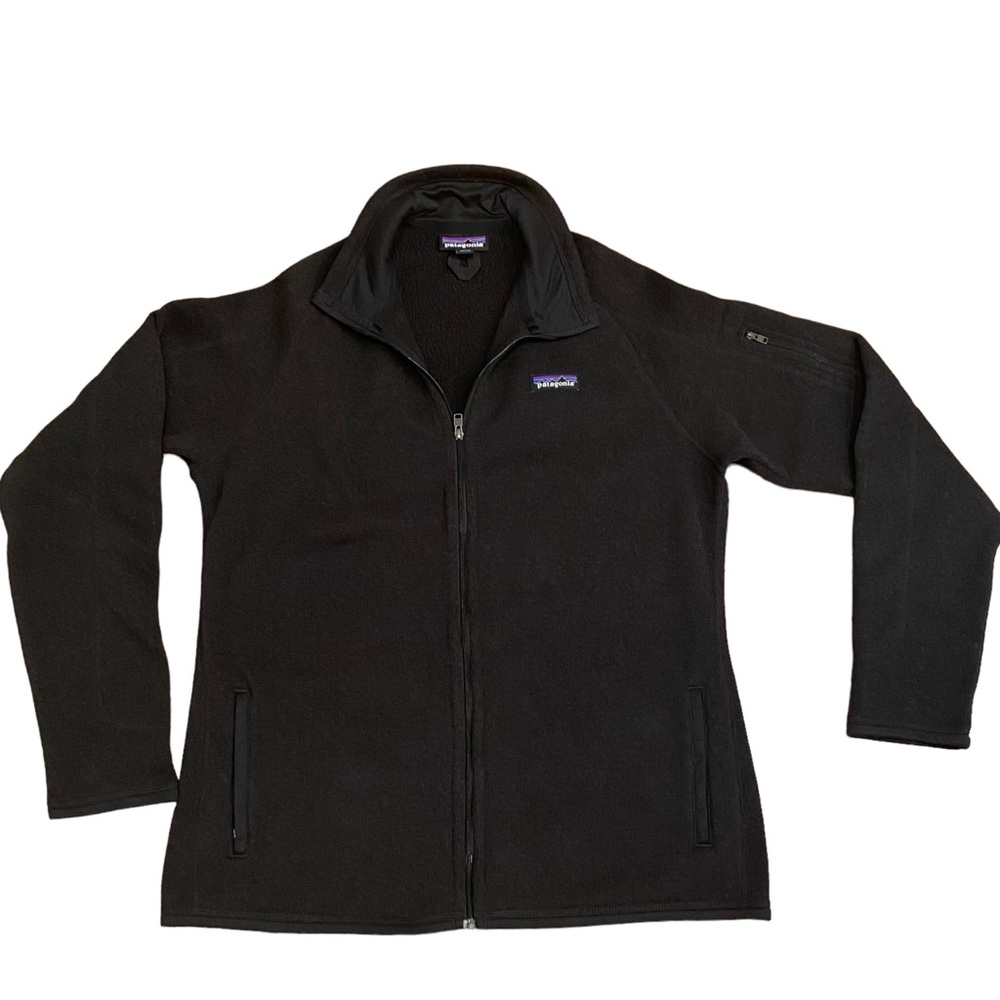 Patagonia Womens Fleece Better Sweater Full Zip Black XL
